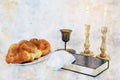 Watercolor style illustration of jewish wine cup for wine. passover holiday and shabbat concept