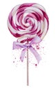 Watercolor sweet Lollipop