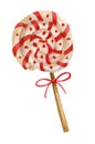 Watercolor Sweet Lollipop