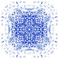 Watercolor symmetry blot