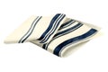 Watercolor tallit illustration. Jewish garment prayer shawl for Rosh Hashanah, Yom Kippur, Sukkot and Shabbat