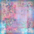 Watercolor tapestry pastel grunge background