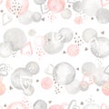 Watercolor seamless pattern