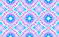 Watercolor Tile Seamless Pattern.