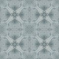 Watercolor Tile. Silver Pattern. Ceramic Tile Design. Italian Majolica Tile. Floral Ornament. Classic Arabesque Design. Grey