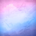 Watercolor vector cloudy sky background