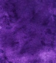 Watercolor vintage deep violet background texture. Aquarelle abstract old purple backdrop. Hand painted