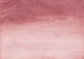 Peach, light red watercolor, ink, abstract backround texture. Copy space for banner, poster, backdrop for text, textures design ar Royalty Free Stock Photo