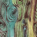 Watercolor Wooden Surface