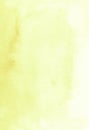 Watercolor yellow lime gradient background hand painted