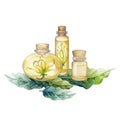 Watercolor ylang ylang oil