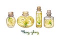 Watercolor ylang ylang oil