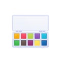 Watercolors with an artistic palette of various color paints. Royalty Free Stock Photo