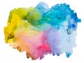 Watercolour abstract background