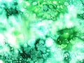 Watercolour green emerald abstract salted horizontal background