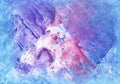 Watercolour painting bright background, cute illustration for d Royalty Free Stock Photo