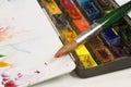 Watercolour paints