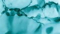 Watercolour Wave Wallpaper. Teal Pastel Fluid