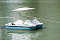 Water cycle boat for exercise at the park Royalty Free Stock Photo