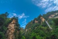 Waterfall above Baofeng Lake