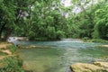 Waterfall Agua Azul Royalty Free Stock Photo