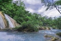 Waterfall Agua Azul Chiapas Mexico Royalty Free Stock Photo