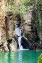 Waterfall on Agura river