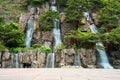 Waterfall in Anyang Bunkan Park, Korea