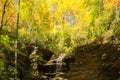 Waterfall in the Appalachians Royalty Free Stock Photo