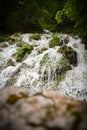 Waterfall in Austria nature. Royalty Free Stock Photo
