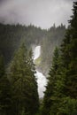 Waterfall in Austria nature. Royalty Free Stock Photo