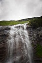 Waterfall in Austria nature. Royalty Free Stock Photo