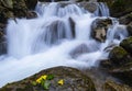 Waterfall in autumn, Aitzondo waterfall in the natural park of Aiako Harriak