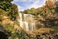 Waterfall in autumn, Ontario, Canada