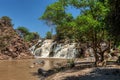 Waterfall in Awash National Park, Ethiopia Royalty Free Stock Photo