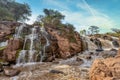 Waterfall in Awash National Park, Ethiopia Royalty Free Stock Photo