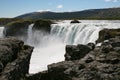 Waterfall in basin