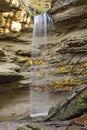 Waterfall in Bavarian forest