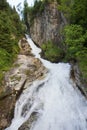 waterfall in the beautiful spa town of Bad Gastein, Austria Royalty Free Stock Photo