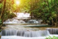 Waterfall beautiful thailand, Waterfall in Kanchanaburi Province