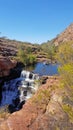 Waterfall at Bell Gorge on the Gibb River Western Australia