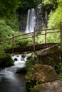 Waterfall of Besse in Auvergne Royalty Free Stock Photo