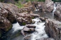 Waterfall Betws Y Coed North Wales Royalty Free Stock Photo