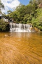 Waterfall in Blue Mountains, Australia Royalty Free Stock Photo