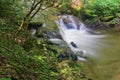 Waterfall in the Blue Ridge Mountains Royalty Free Stock Photo