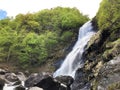 Waterfall Boschetto or Cascata del Boschetto, Cevio The Rovana Valley or Valle Rovana, Val Rovana or Das Rovanatal