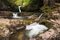 Waterfall in the Brecon Beacons Royalty Free Stock Photo