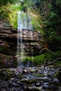 Waterfall Brecon Beacons national park, Wales UK Royalty Free Stock Photo