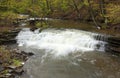 Waterfall on Butler Rd Royalty Free Stock Photo