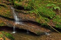 Waterfall Butzerbachtal during fall in the Eifel